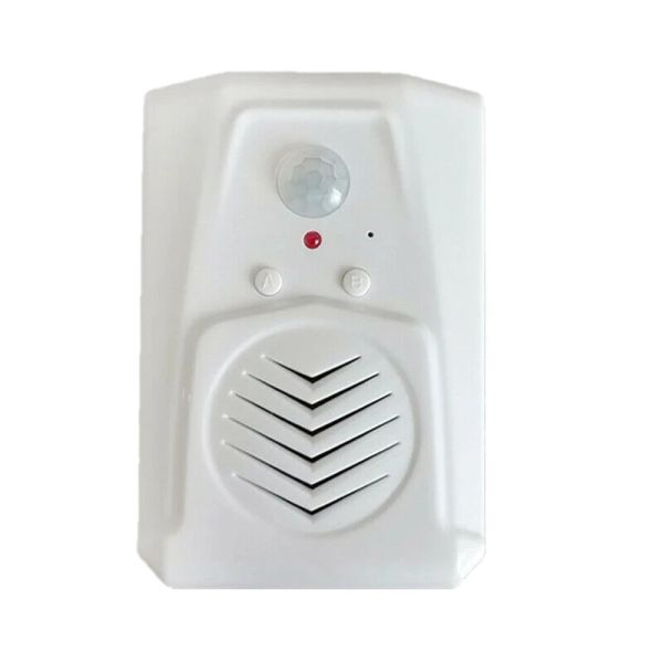 Sensor de la puerta Motaje de movimiento de la puerta Interruptor de infrarrojos mp3 Piraldo inalámbrico Pir Motion Sensor Voice Promponter Bienvenido Alarma de entrada a la campana