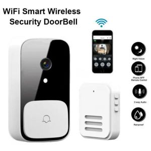 Doorbell Smart Wifi Toilebell Smart Home Outking Wireless Teléfono Puerta Cámara Cámara de videos Intercoming Ir Noche para apartamentos