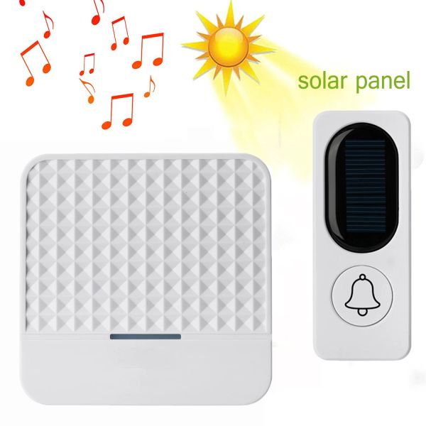 Dimensiones Smart Wireless Wireless Protection Alarma Alarma del sensor de movimiento Alarma Alarma de bienvenida Oferta de timbre solar