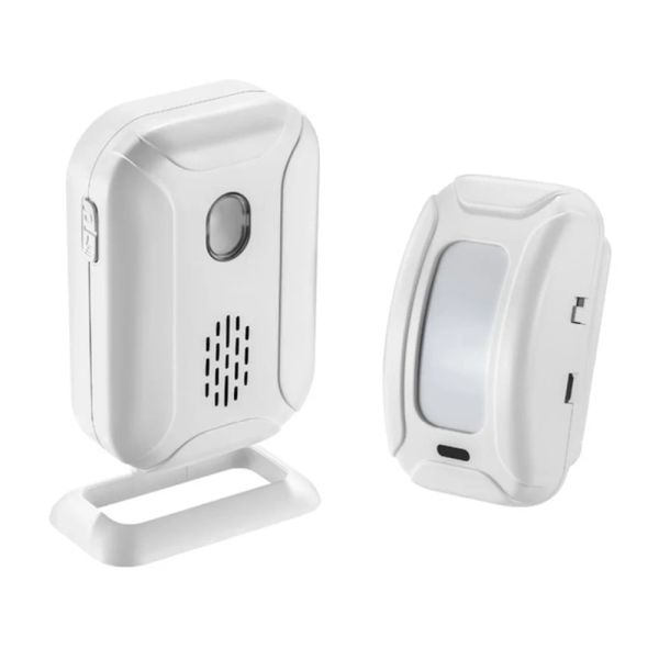 Dimensimiento de la Alarma del Hogar de Bienvenida Inalámbrica Alarma inalámbrica Dimensivo Pir Motion Sensor Detector Alarma Visitante Control de invitado