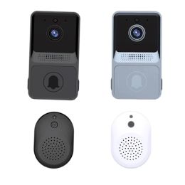 Borche de porte de sécurité WiFi WiFi à sonnette est livrée en standard avec la cloche de caméra de sécurité Ding Dong Machine pour la maison
