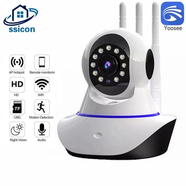 Sonnette de porte WiFi WiFi Smart Home IP Camera 1080p Protection de sécurité deux façons CCTV MINI SANS CAMI PRÉPADENCE RJ45 Connect