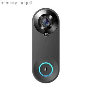 Sonnettes 2023 Nouvelle caméra de sonnette Wifi avec carillon vidéo sans fil sonnette avant caméra détection de mouvement conversation bidirectionnelle grand angle 150 degrés YQ230928