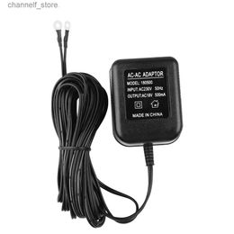 Adaptateur secteur pour sonnette AC 18V 500MA, transformateur de sonnette, câble de 10M, compatible avec sonnette vidéo, prise ue Y200