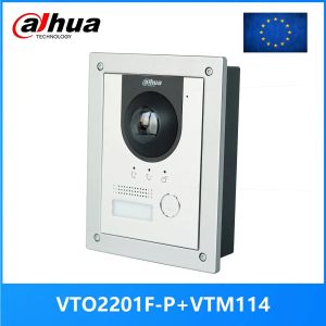 Pues de puerta dahua múltiples VTO2201FP POE (802.3AF) IP Metal Villa Toilbell, Teléfono de puerta, Toilebell, IP Video Intercom, llamada a la aplicación de teléfono