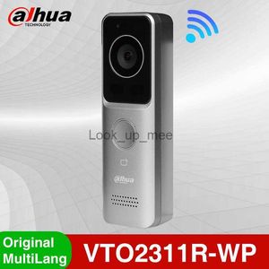 Sonnettes Dahua VTO2311R-WP HD 1080P Station de porte de villa Wi-Fi IP65 Systèmes de contrôle d'accès H.265 Interphone vidéo sans fil audio bidirectionnel HKD230918