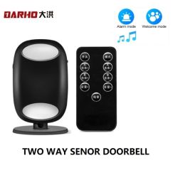 Deurbellen Darho 24 Ringtones Twoway Welcome Chime Smart Pir Doorbell Talk Security Alert Home Shop Store Market Office Alarm System
