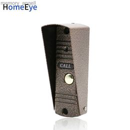 Sonnettes HomeEye interphone de porte bouton d'appel extérieur panneau d'appel 1200TVL caméra intégrée sonnette de sécurité d'appartement IR Vision nocturne YQ230928