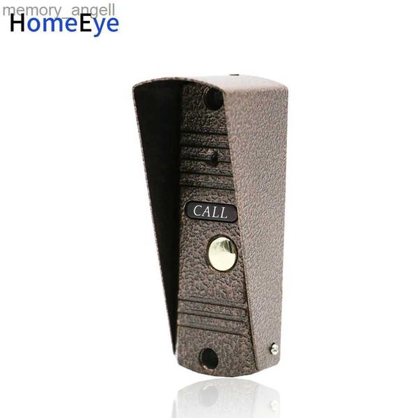 Timbres HomeEye Door Phone Intercom Botón de llamada al aire libre Panel de llamada 1200TVL Cámara incorporada Apartamento Seguridad Timbre IR Visión nocturna YQ230928