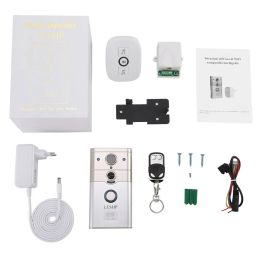 Sonnette de portes à distance sans fil à télécommande électronique Visible HD 720p image vidéo 1/4 coms 1 mégapixels 12v / 1a WiFi Smart Doorcel