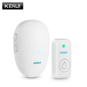 Doorbellen Kerui M521 Draadloze deurbel Outdoor 57 Nummer 300m Bereik Smart Home Door Bell Chime Ring 433MHz Waterdichte knop Stop en speel 221119