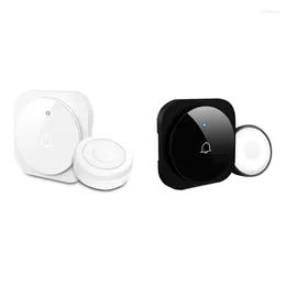 Sonnettes KK Touch Sonnette sans fil Home Pager Smart Music Dingdong étanche EU Plug