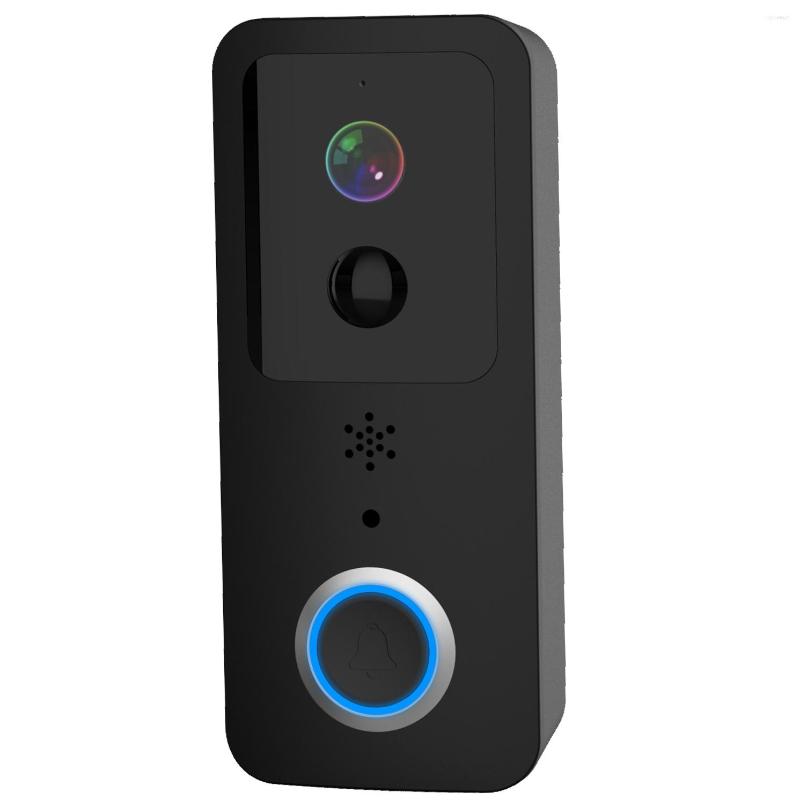 Dörrklockor T32 Tuya Video Doorbell Waterproof Camera stöder 2.4G Hz/5G Hz Dual-Mode WiFi Realtid Push Language Intercom i App