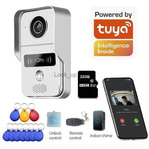 Sonnettes Tuya APP Smart POE IP interphone vidéo WIFI vidéo porte téléphone sonnette WIFI sonnette caméra alarme sans fil 1080P caméra de sécurité HKD230918