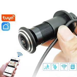 Deurbellen tuya video Peephole wifi camera kinderbeveiliging camera deur kijker videoeye draadloze intercom deurbel camera wifi smart home