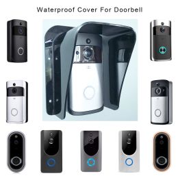 Sonnette de portes Universal Plastique Wateproof Hover Couvercle Snow Cover Snow Cover Soleil pour Wi-Fi WiFi Doorbell Camera Video Interphone Doorbell