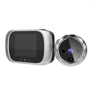 Deurbellen Videodeurbel LCD-kleurenscherm Digitaal oog Elektronisch kijkgaatje Deurcamera Kijkerbel voor huisbeveiliging