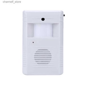 Deurbellen Witte inductie bezoekersdeurbel draadloos menselijk lichaam sensor deurbel intelligent alarmsysteem magazijn garage veiligheidY240320