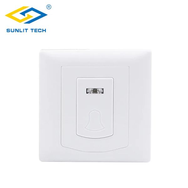 Sonnette de porte de porte sans fil Borche de porte pour 433MHz Focus Alam Stvgt Stiiib Havgw Stiv Smart Home Security PB206R DOOR BELL