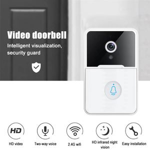 Deurbellen Draadloze Video Deurbel Digitale Visuele Intercom WIFI 2.4G 5GHZ Waterdichte Elektronische Guard 1080P Home Security camera 230701