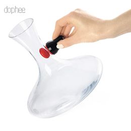 Dophee 4color Glass Magnetic Silicona Strubber Sprobber Magnética Cepillo de botella Bottle Keep Growing Glasss Decantadores