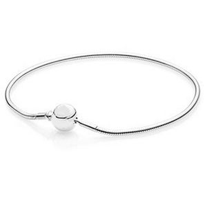 DORAPANG-pulsera clásica de Plata de Ley 925, abalorio de circonia cúbica transparente de oro rosa, compatible con pulseras de nieve DIY, joyería, regalo de fábrica