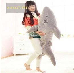 Dorimytrader 51 '' / 130 cm Giant pluche zacht gevuld grote dierenspeelgoed Verjaardagscadeau voor kinderen Lover Doll gratis verzending DY606615243441