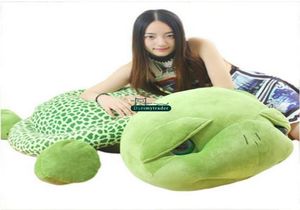 Dorimytrader 59039039 150 cm mooie gevulde zachte gigantische dierenschildpad speelgoed verjaardagscadeau voor baby's DY606622107129