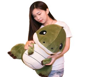 Dorimytrader Big Anime Dinosaurio Peluche de juguete Gigante Suave Dinosaurios de dibujos animados Almohada rellena Niños Juego Muñeca Presente 22 pulgadas 55 cm DY615294672529