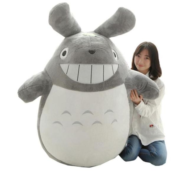 Dorimytrader kawaii anime japonais totoro jouet en peluche grande caricature douce en peluche Totoro Kids Doll Cat Pillomer pour les enfants et les adultes5045267