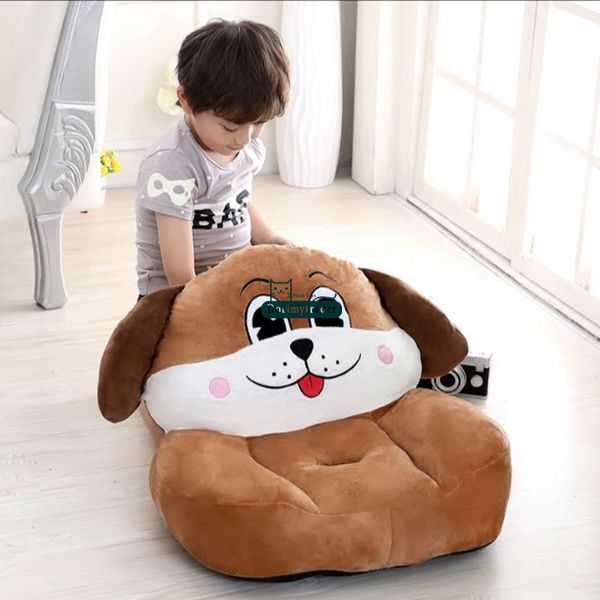 Dorimytrader Pop Dessin Animé Animal Poussin Serpent Tigre Cochon Dragon Chien Lapin Vache Souris Singe Cheval Mouton Enfants Canapé Chaise Bébé Cadeau 50cm