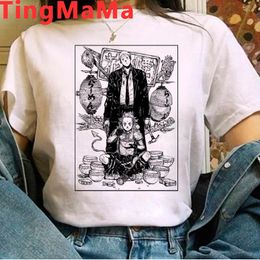 Dorohedoro t-shirt homme grunge ulzzang blanc harajuku kawaii imprimé streetwear 240315