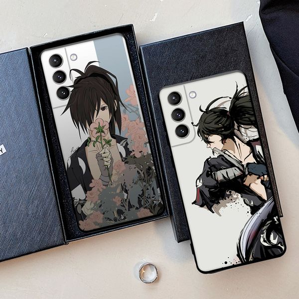 Dororo Hyakkimaru Anime Luxury Téléphone Case For Samsung S22 S21 S20 Ultra Pro Plus S10 S9 S8 Note 20 10 Ultra Phone Bumper Covers