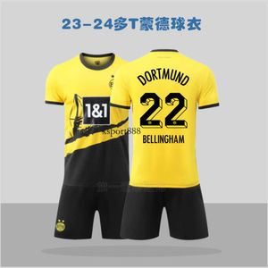 Dortmund – maillot domicile pour enfants et étudiants, ensemble d'entraînement pour adultes, uniforme d'équipe de sport, achat groupé pour hommes et femmes, Football