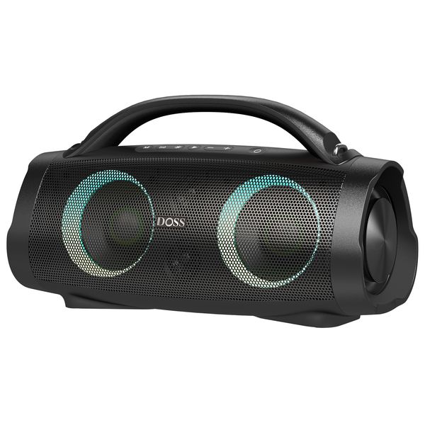 Haut-parleur Bluetooth sans fil portable Doss puissant 100W Sound stéréo Basse Basse Soundon Sound Boîte en plein air imperméable