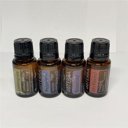 Doterra Stock Essential Huile Femmes Femmes Perfume Collecte de sérénité Patchouli Lavender Lemongrass on Guard 15ml Livraison gratuite