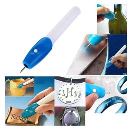 Outils de pointage de haute qualité Mini stylo de gravure électrique sculpture Hine Graver outil graveur acier bijoux Kit livraison directe santé Beau Dhriu