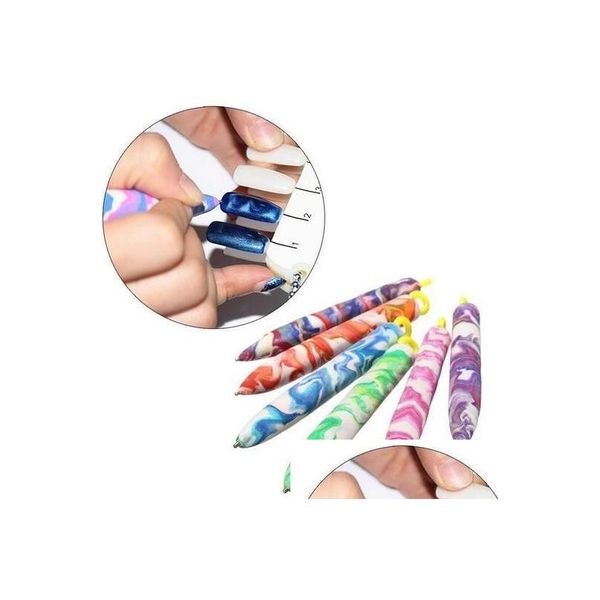 Herramientas de punteo Nail Art Magnet Pen para Diy Magic 3D Magnetic Cats Eyes Painting Polish Tool Xb1 Drop Delivery Health Beauty Salon Dhnrd