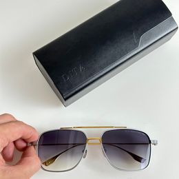 Retro DITA-zonnebril met dubbele straal voor heren en dames, designerbrillen met kleurverloop voor fietsen, UV-bestendige zonnebrillen