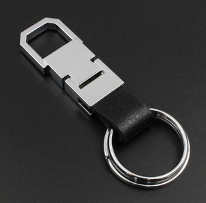 Porte-clés de type traction à Double biseau pour hommes, porte-clés de voiture créatif en alliage de Zinc, porte-clés en métal
