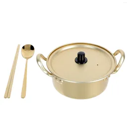 Double chaudière 1 ensemble créatif carburant gaz Ramen Pot cuisine nouilles cuisson petite marmite