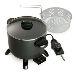 Double Boilers Deluxe 175 Quart MultiCooker Vapeur et Friteuse Bouilloire de cuisine Parfait pour tous vos besoins de cuisson 230711