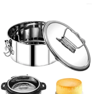 Vaporizador de alimentos de doble caldera, molde para Flan con asa, cesta, Sum, albóndigas, herramienta antiadherente para hornear pasteles, fabricante de pasteles