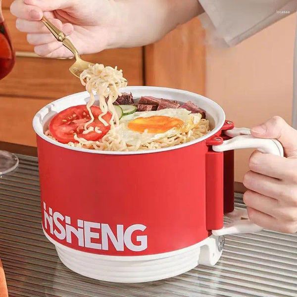 Mini cuiseur électrique antiadhésif à Double chaudière, casserole multifonction tout-en-un, outil Intelligent pour nouilles domestiques de 1,8 l