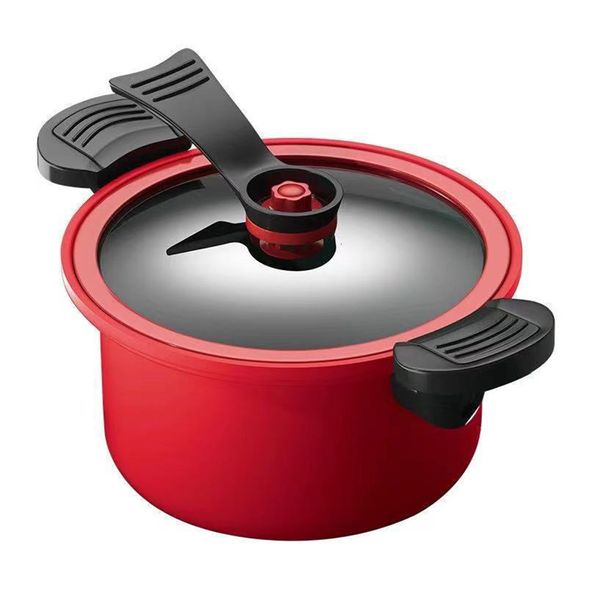 Calderas dobles Olla a presión 35L Sopa Carne Olla Arroz Estufa de gas Micro Estofado Antiadherente Ollas de cocina Utensilios de cocina 230711