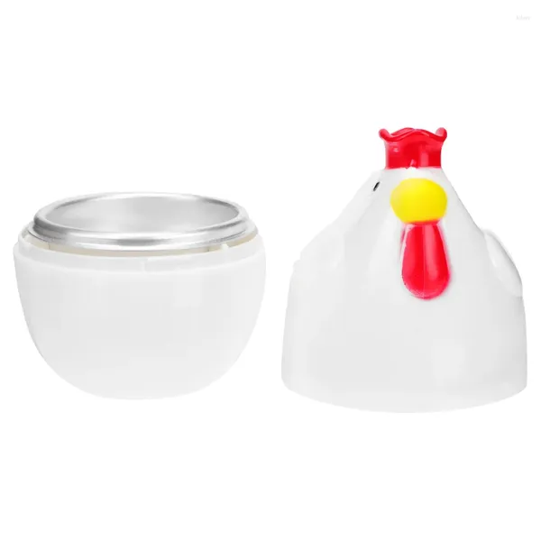 Chaudières à double chaudière Hard Bouled Egg Maker micro-ondes vapeur à vapeur non de cuisson Ustensiles de cuisson
