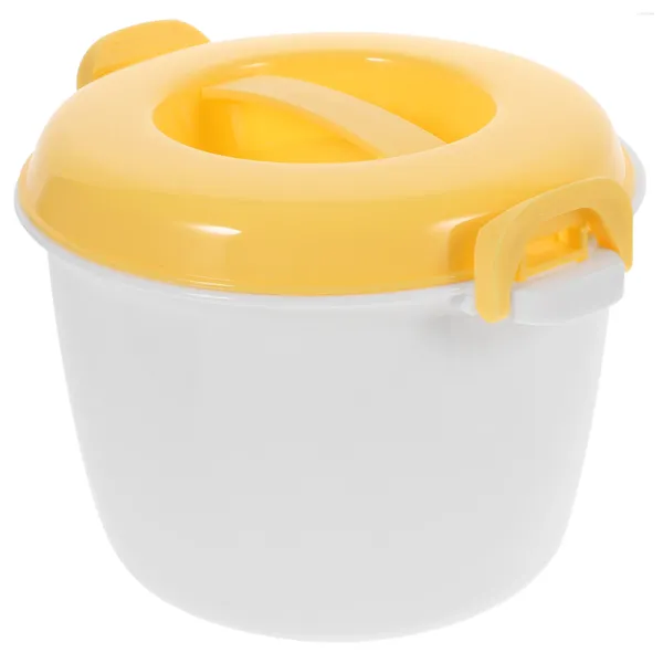 Chaudières à double chaudière Riz Cuideur outil pour le contenant à la maison micro-ondes Portable Maker Conteneurs Lunch Simple Food Egg