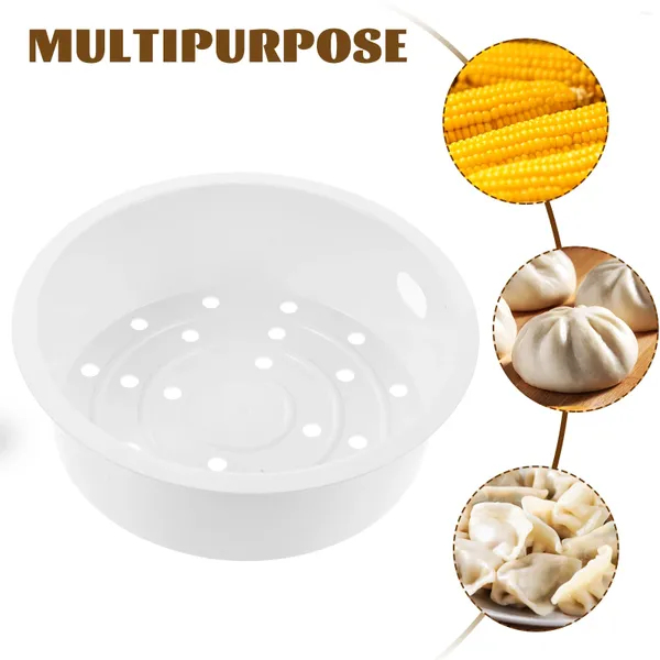 Hervidor Arrocero Doble Caldera Rejilla De Vapor Inserto De Vapor Sartenes Apilables Para Cocinar Accesorio De Cocina De Estilo Chino Suministro De Pp Dumplings Dim Sum