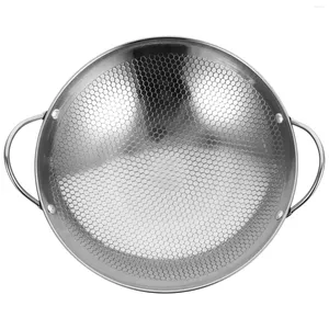 Chaudières doubles chauffants en acier inoxydable petites pots à cuisson à frire poêle extérieure poignée de cuisine en métal cuisinière