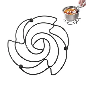 Support de cuisson à la vapeur en acier inoxydable, double chaudière, plateau rond pour autocuiseur, friteuse à air, accessoires de cuisine à domicile